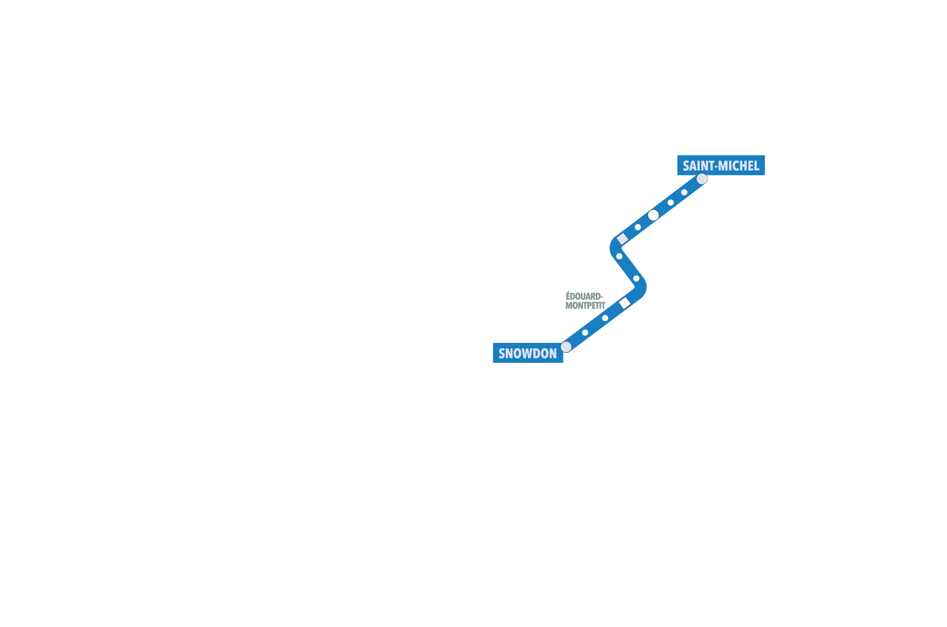 REM métro ligne bleue